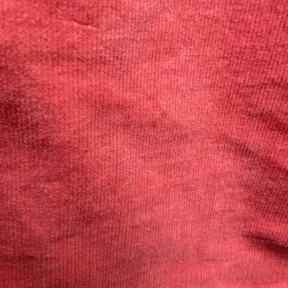 🪸 NWT! Low Rise Coral Pink Corduroy Flare Pants - Picture 9 of 9